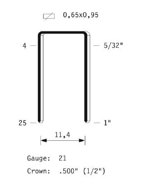 80/06 Graffe Galvanizzate serie 80