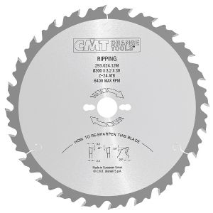 Industrial rip circular saw blades 285.036.18M