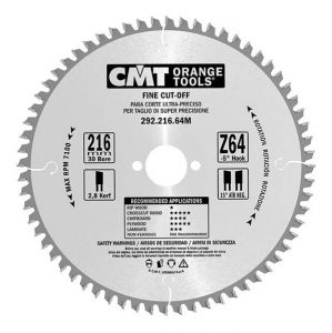 Fine cut-off circular saw blades, for portable machines 292.210.48M