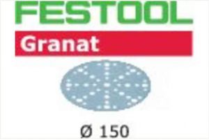 Sanding discs STF D150/48 P60 GR/10 Granat